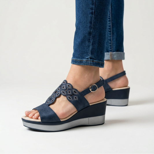 Bianca Lombardi | Cómoda sandalia de cuña para mujer