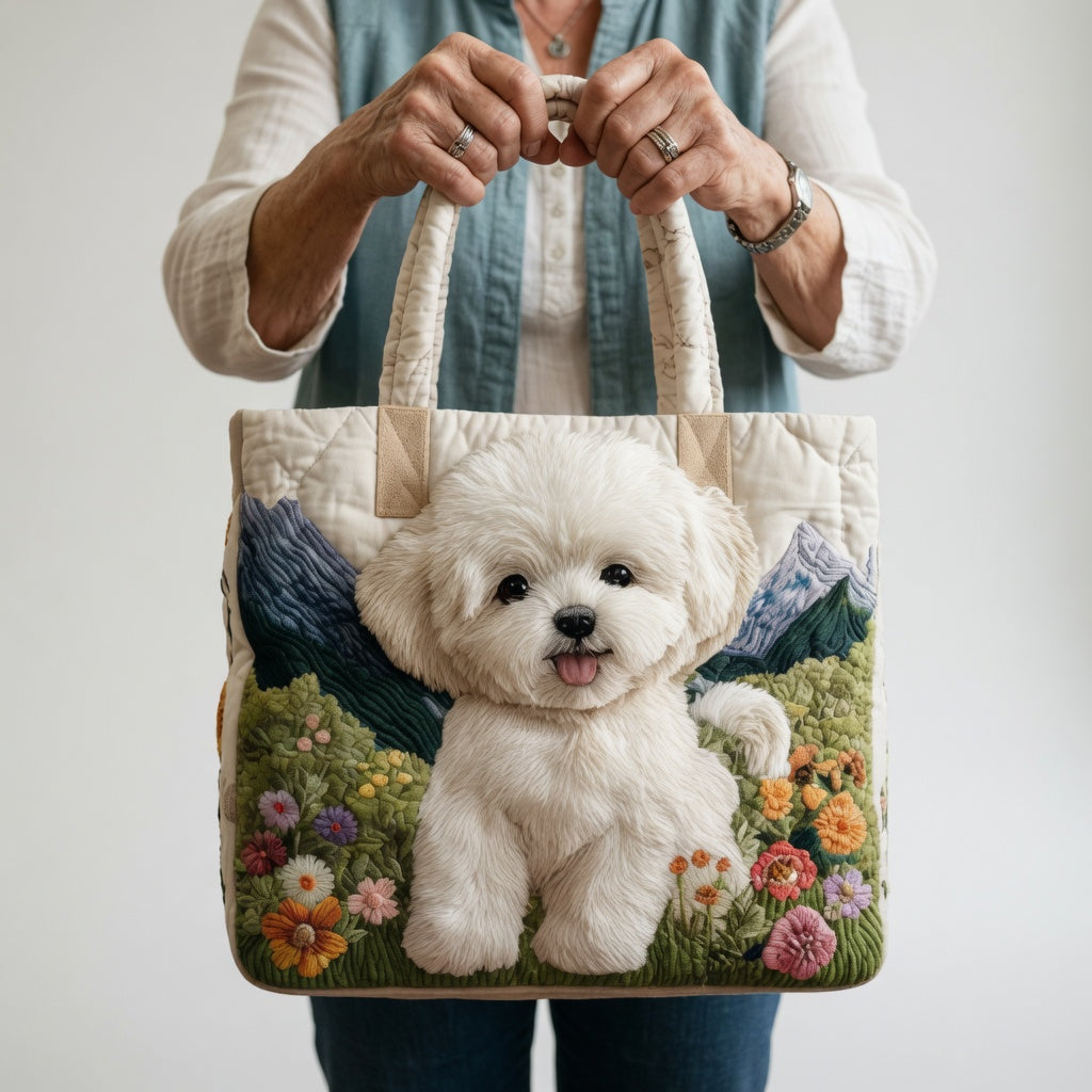 Sac Tote Artisan - Chien Enchanté