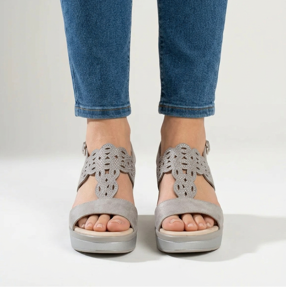 Bianca Lombardi | Cómoda sandalia de cuña para mujer