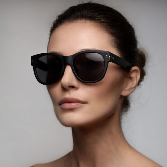 Bianca Lombardi | Gafas oversize polarizadas, estilo solar