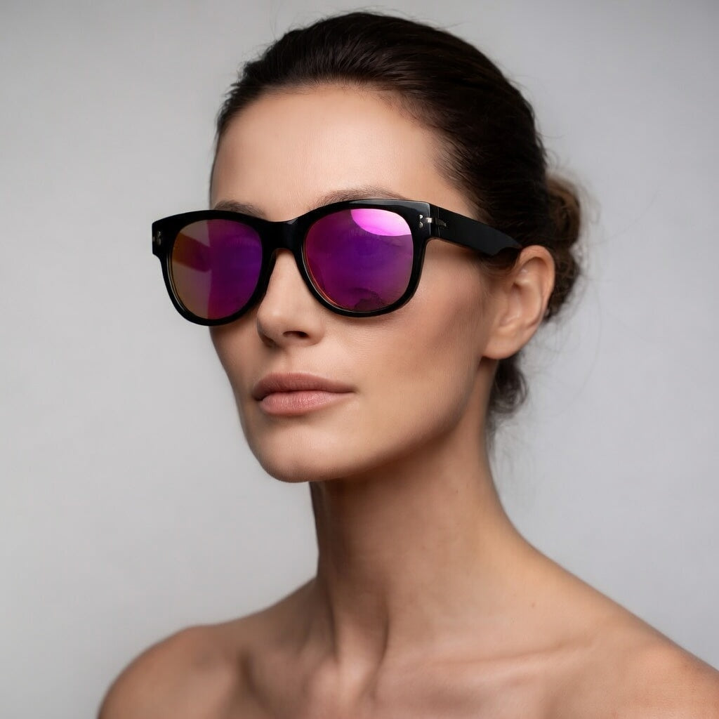 Bianca Lombardi | Gafas oversize polarizadas, estilo solar