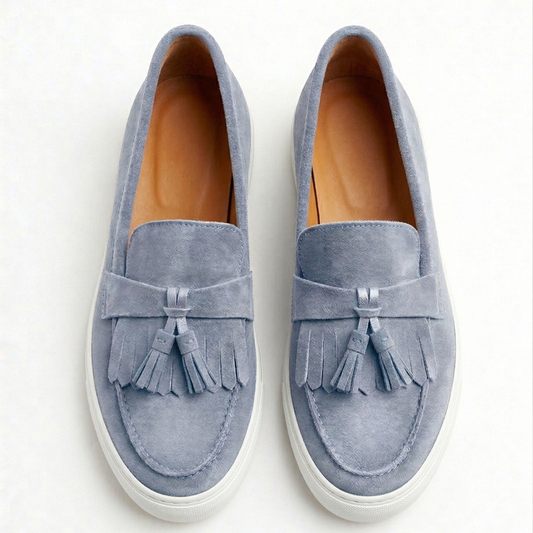 Bianca Lombardi | Mocasines Walker Azul
