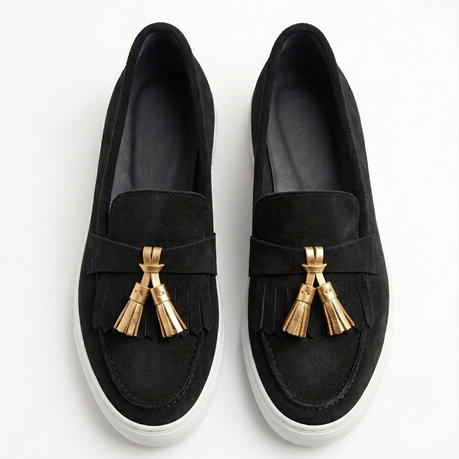 Bianca Lombardi | Mocasines Walker negros