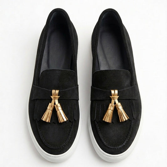 Bianca Lombardi | Mocasines Walker negros