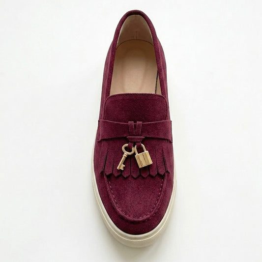 Bianca Lombardi | Mocasines Walker Burdeos