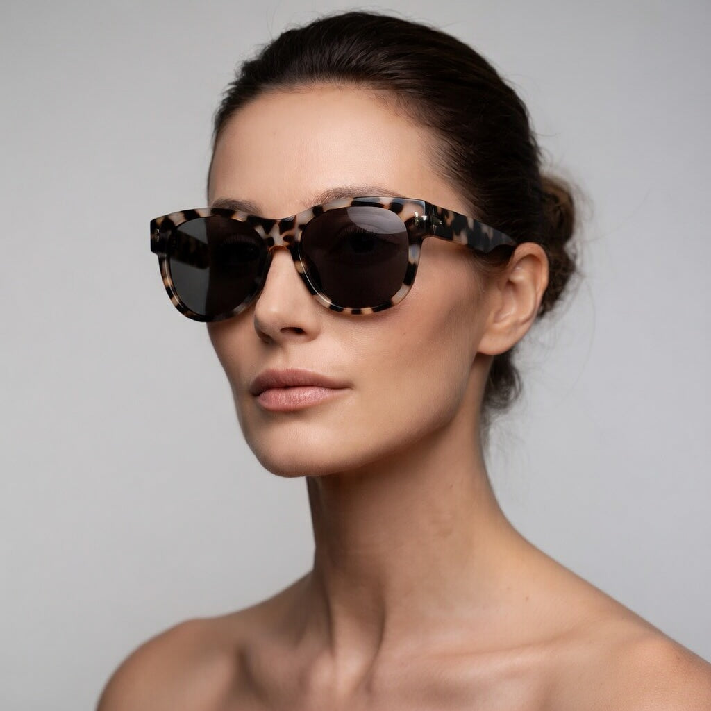 Bianca Lombardi | Gafas oversize polarizadas, estilo solar
