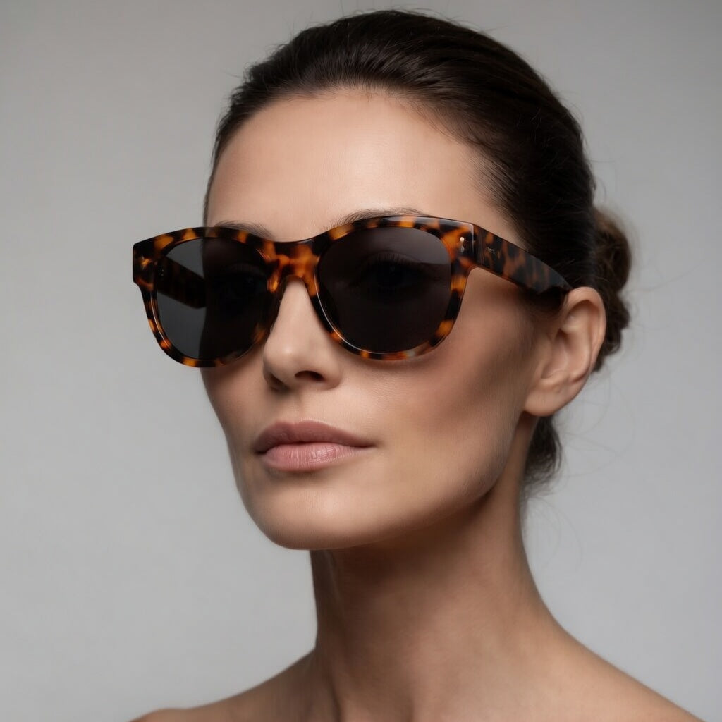 Bianca Lombardi | Gafas oversize polarizadas, estilo solar