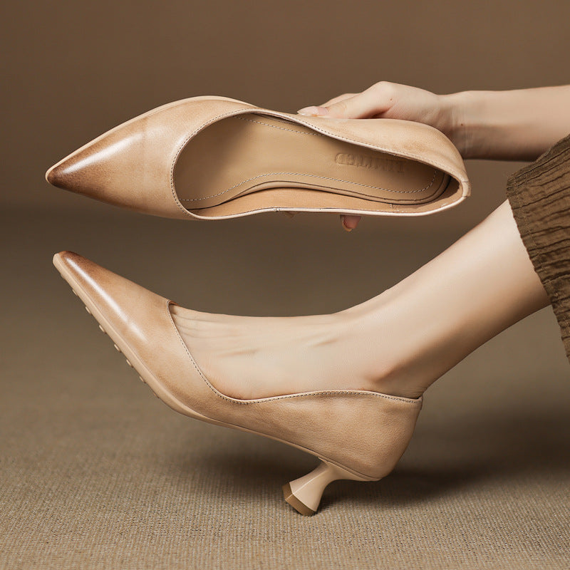 Bianca Lombadi | Zapatos de tacón de piel