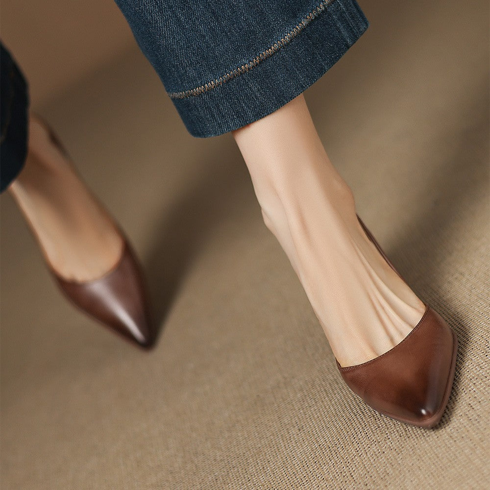 Bianca Lombadi | Zapatos de tacón de piel