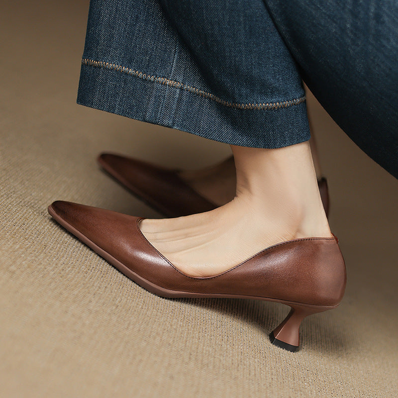 Bianca Lombadi | Zapatos de tacón de piel