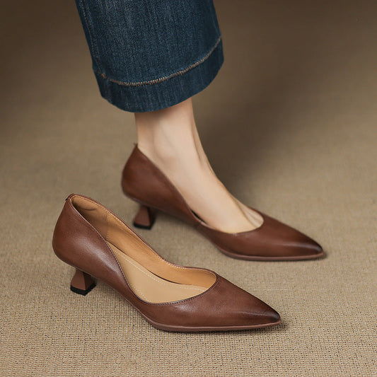 Bianca Lombadi | Zapatos de tacón de piel