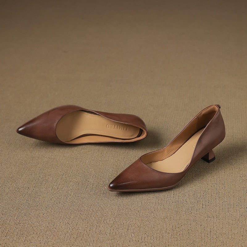 Bianca Lombadi | Zapatos de tacón de piel