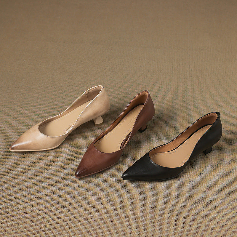 Bianca Lombadi | Zapatos de tacón de piel