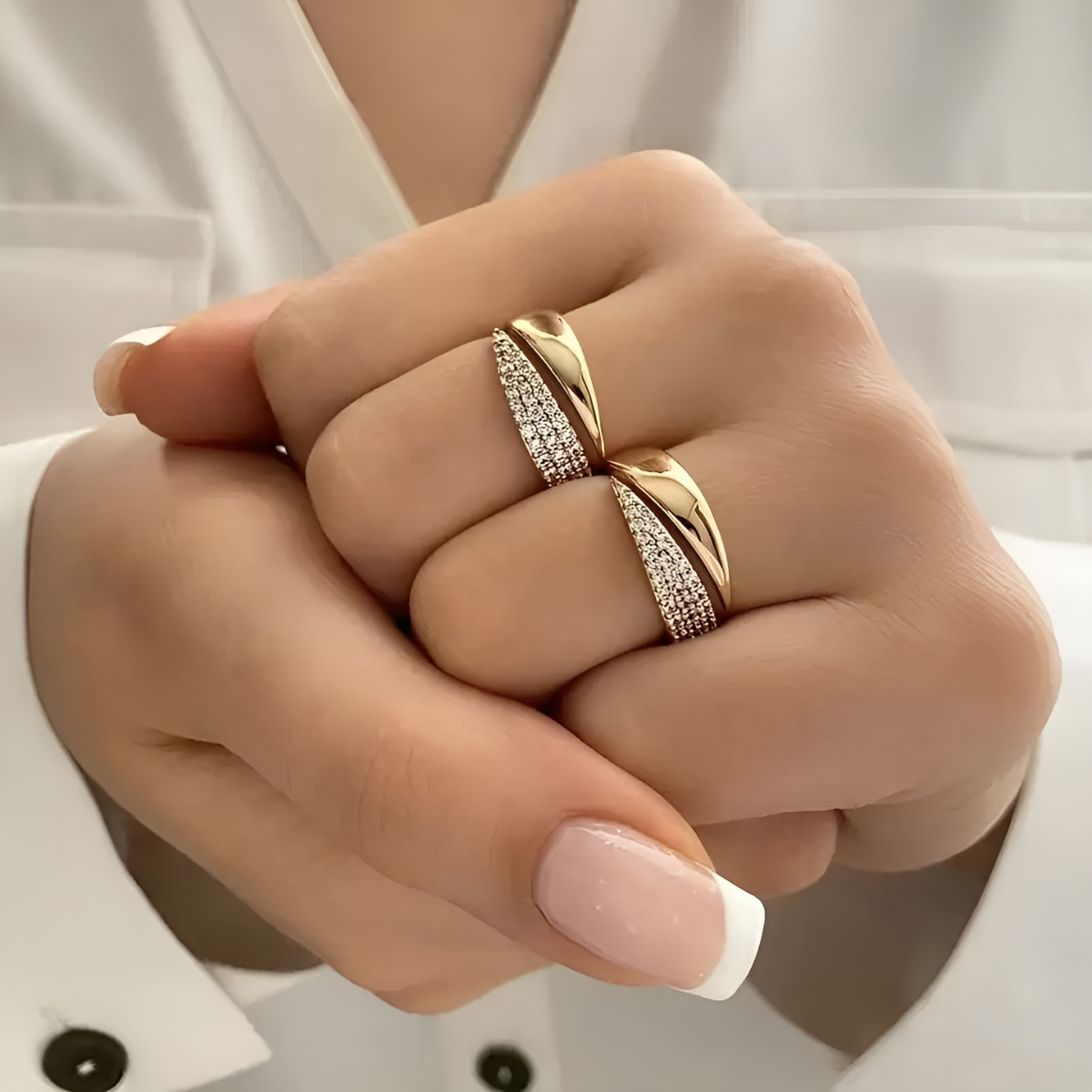 Bianca Lombardi | Anillo elegante, cómodo y atemporal, de estilo femenino
