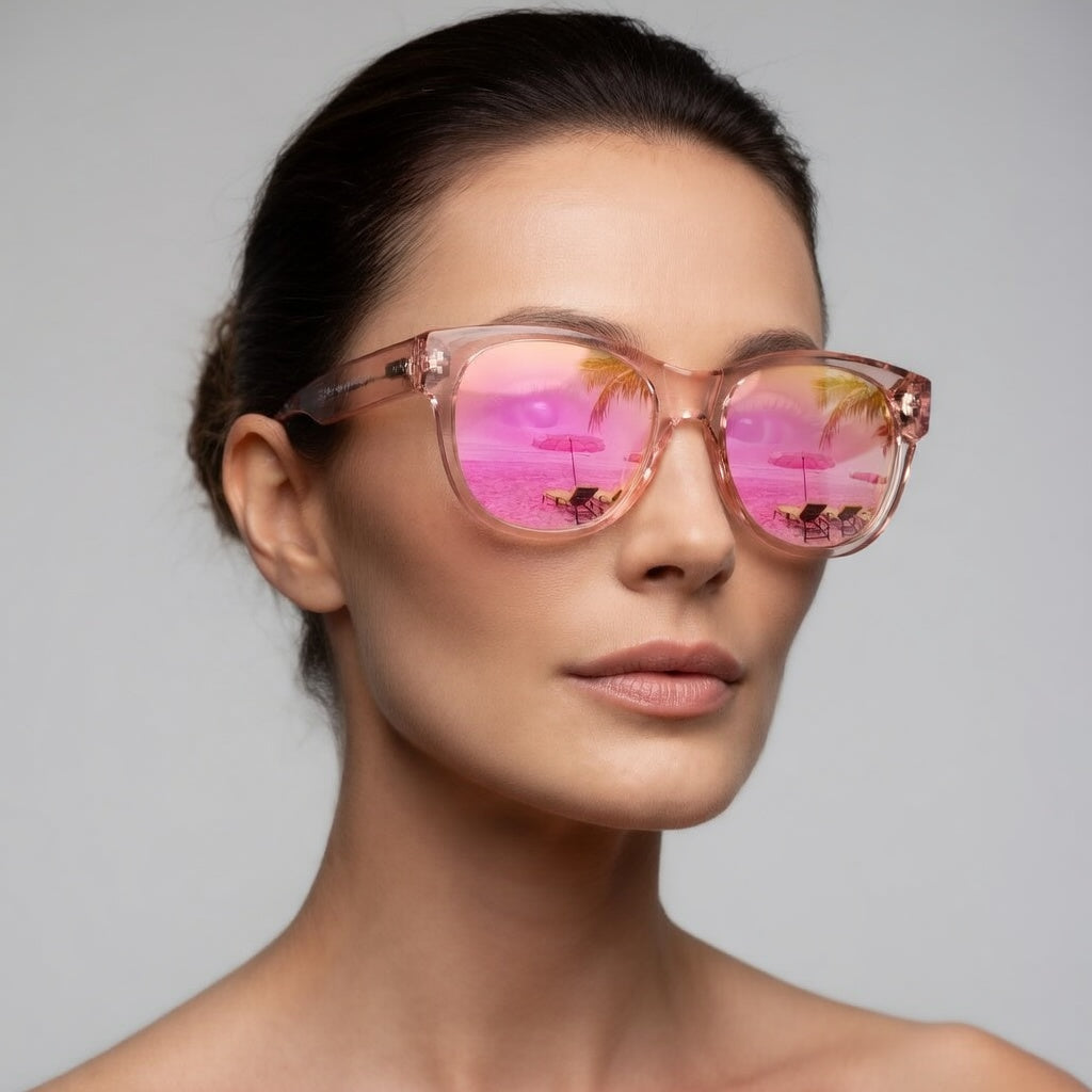 Bianca Lombardi | Gafas oversize polarizadas, estilo solar