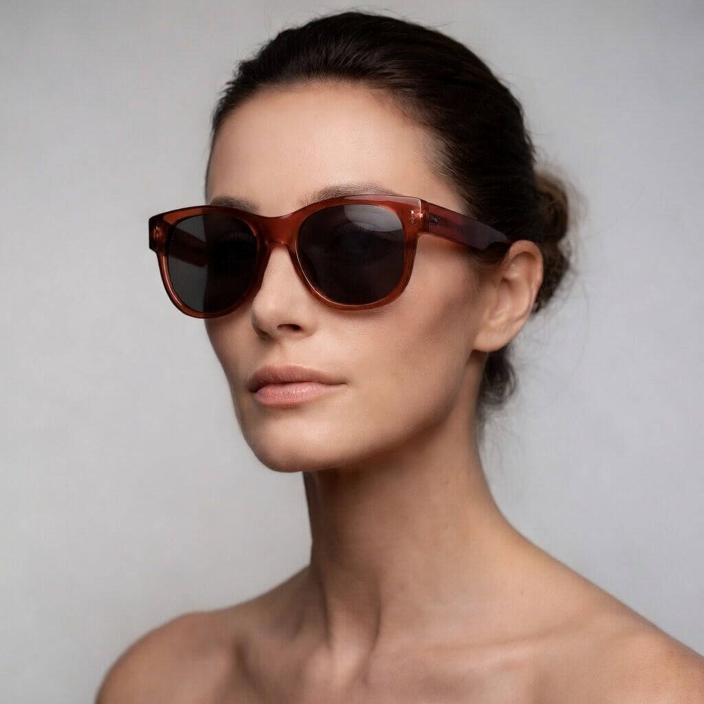 Bianca Lombardi | Gafas oversize polarizadas, estilo solar