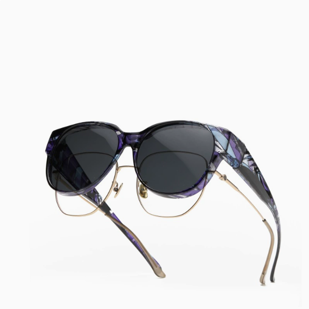 Bianca Lombardi | Gafas oversize polarizadas, estilo solar
