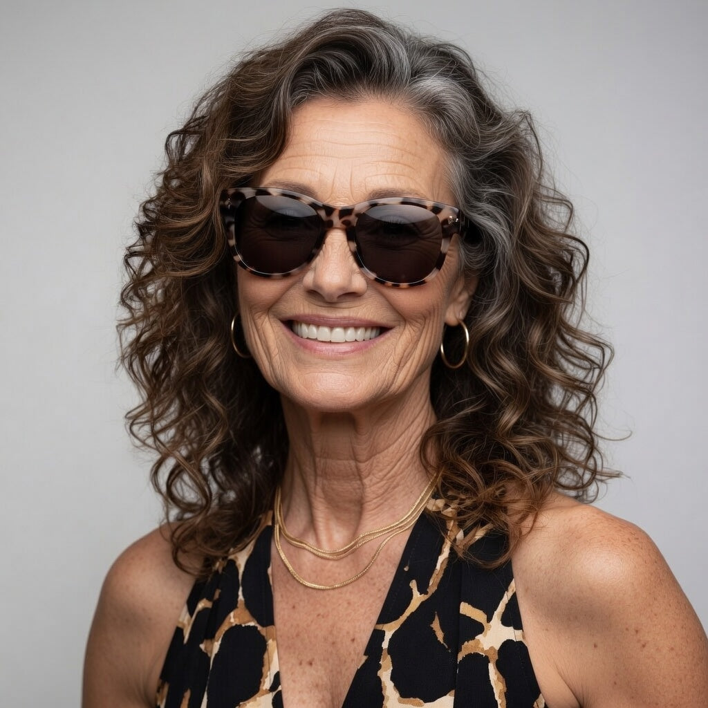 Bianca Lombardi | Gafas oversize polarizadas, estilo solar
