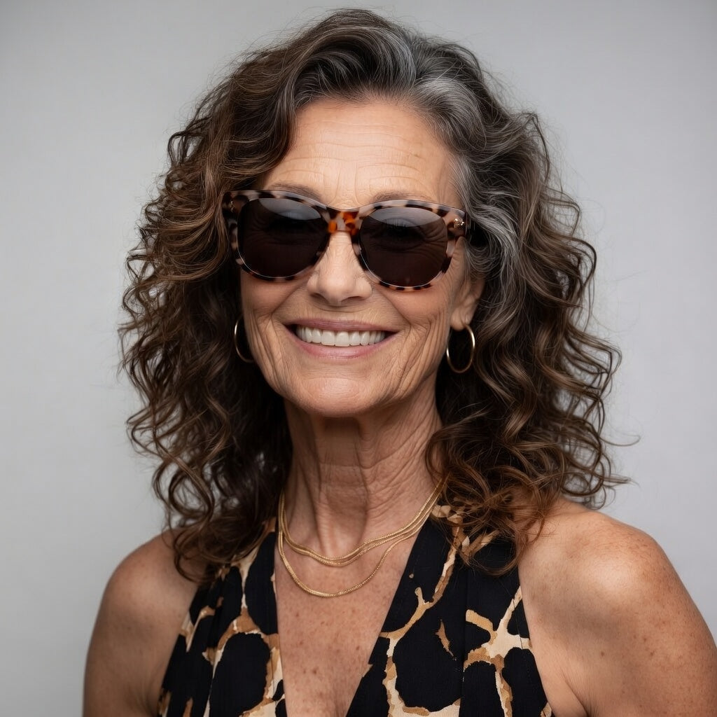 Bianca Lombardi | Gafas oversize polarizadas, estilo solar