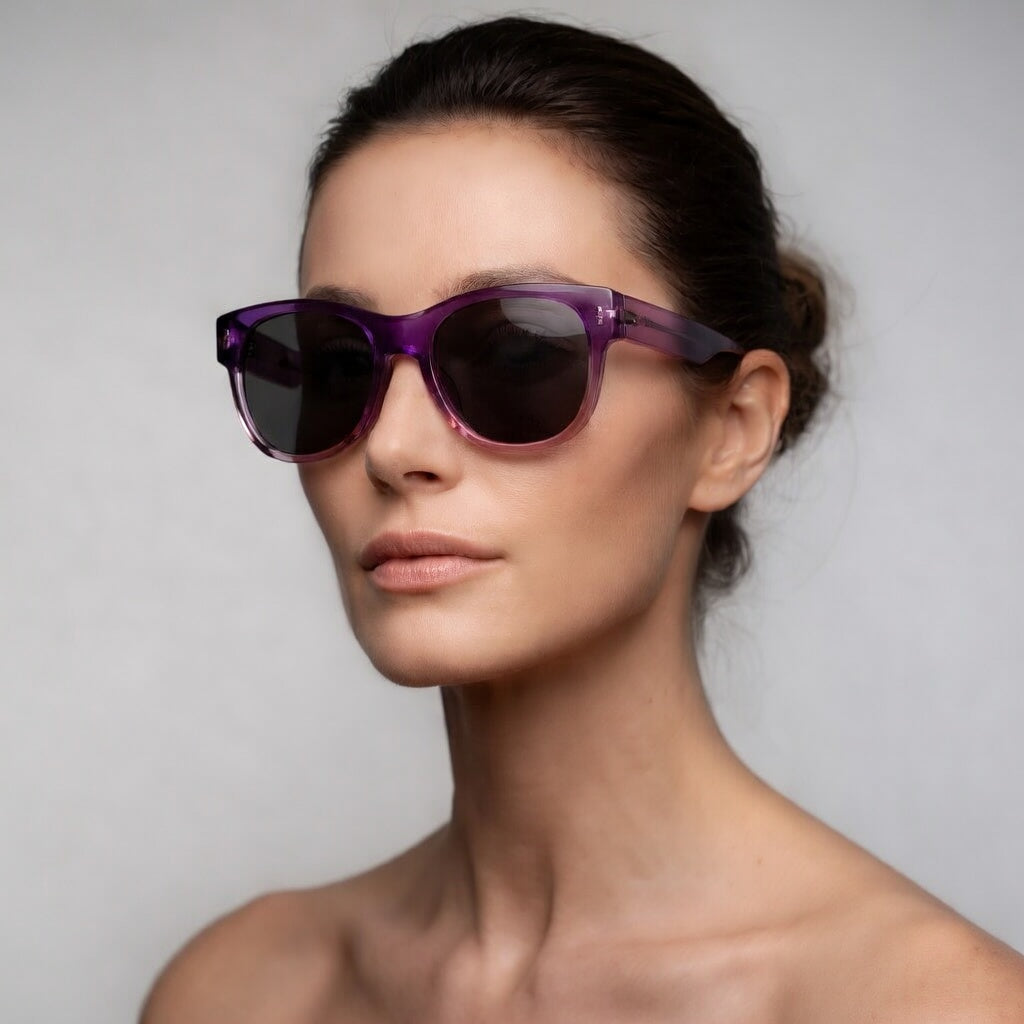 Bianca Lombardi | Gafas oversize polarizadas, estilo solar