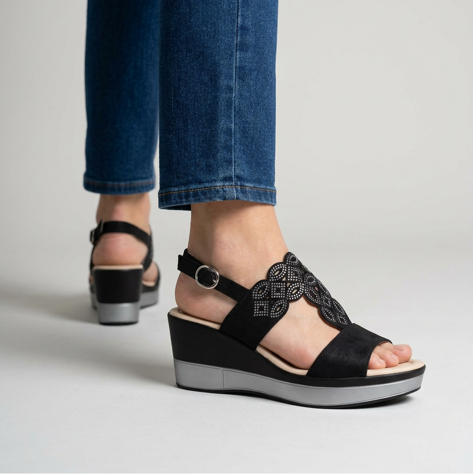 Bianca Lombardi | Cómoda sandalia de cuña para mujer