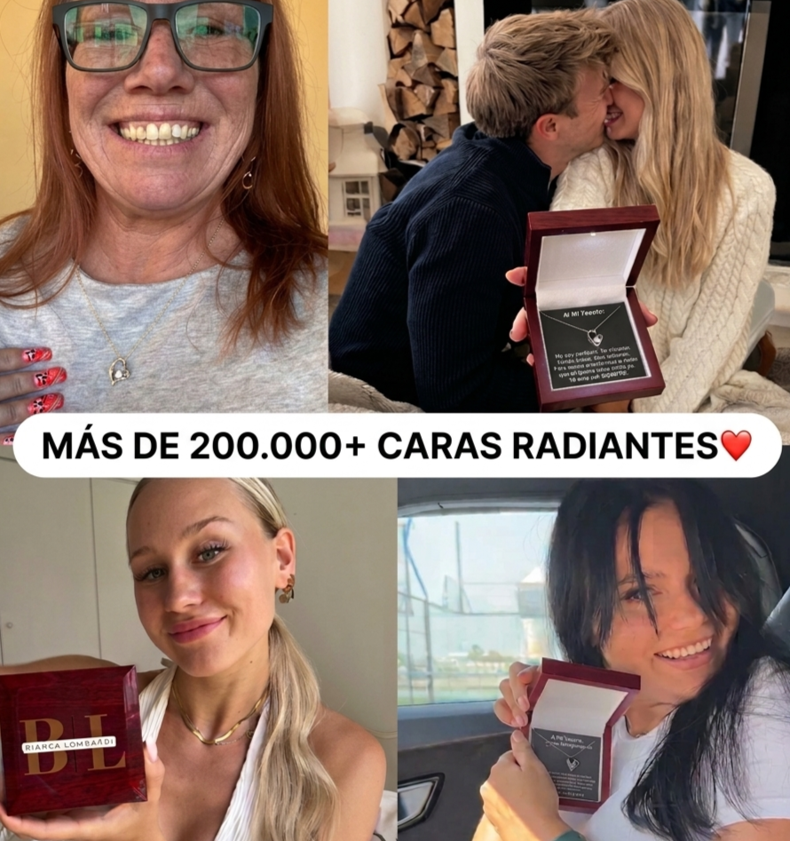 Bianca Lombardi |                                                                              Collar con colgante de corazón en oro blanco de 14k
