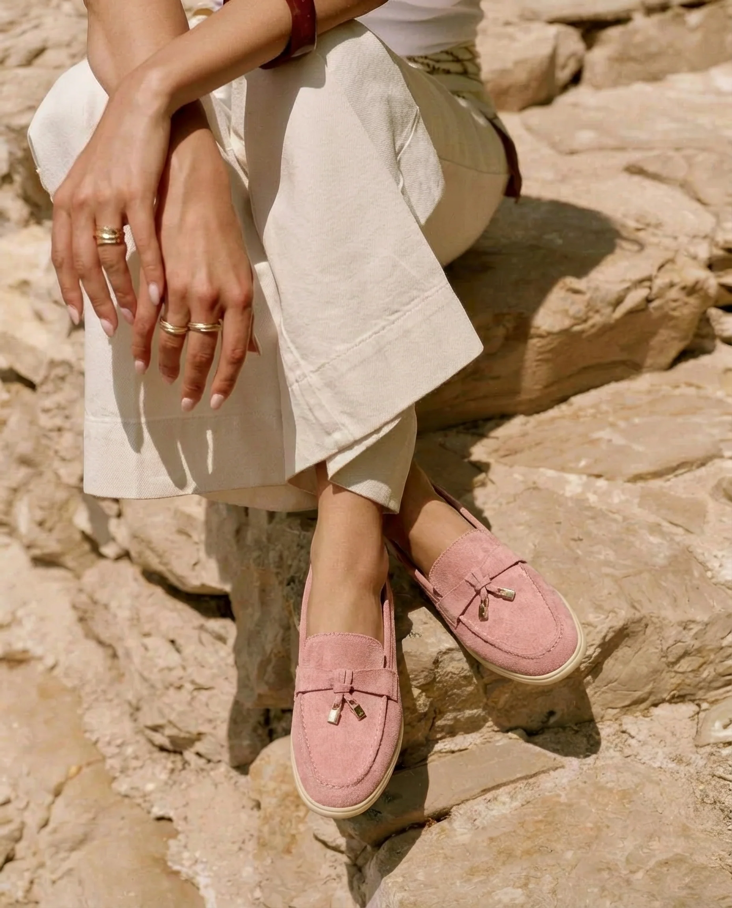 Bianca Lombardi | Mocasin Rosa Walker