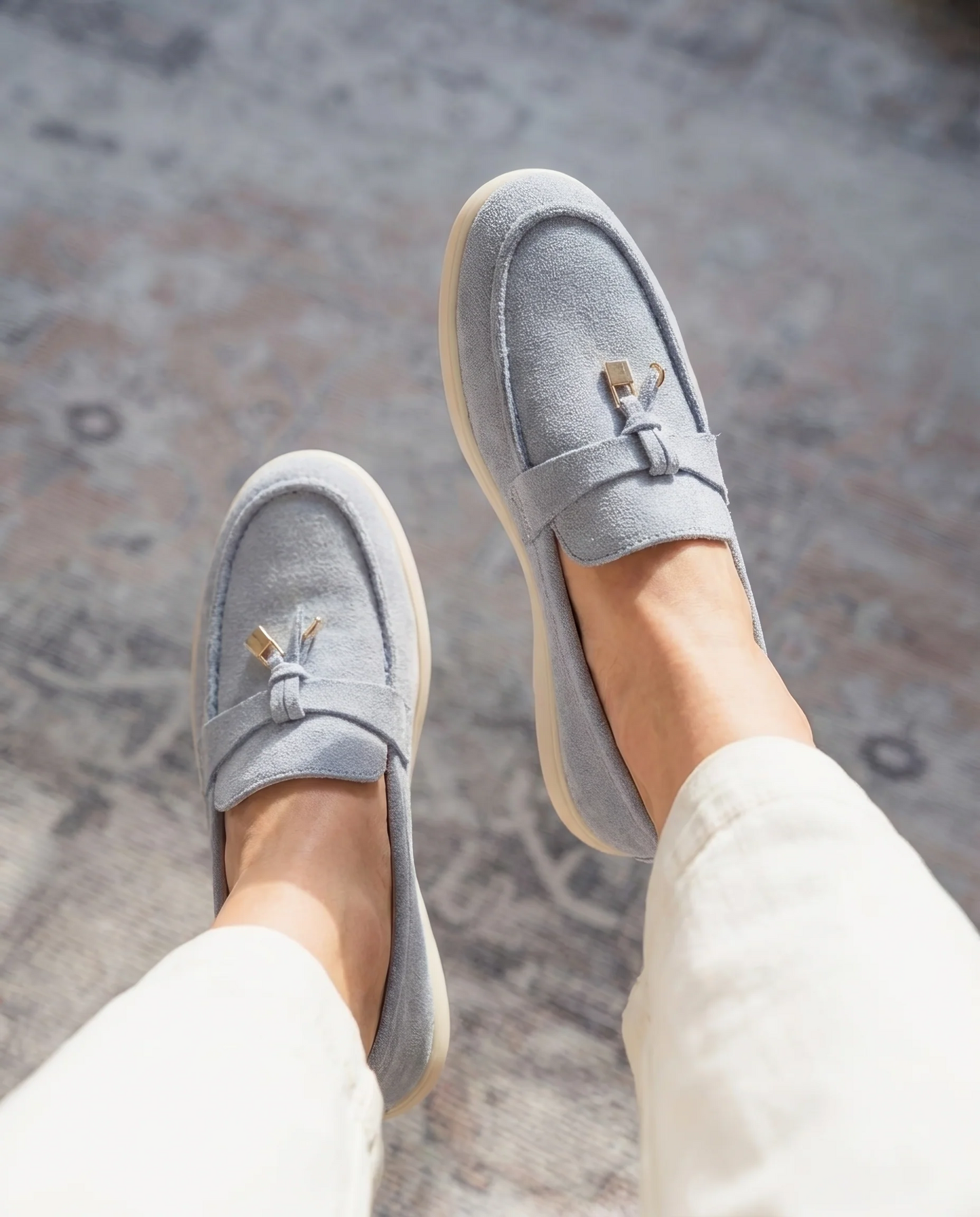 Bianca Lombardi | Mocasines Walker Azul