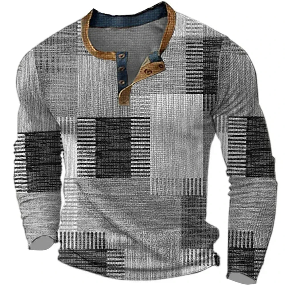 Bianca Lombardi | CAMISA DE PATCHWORK COLORIDA PARA HOMBRE