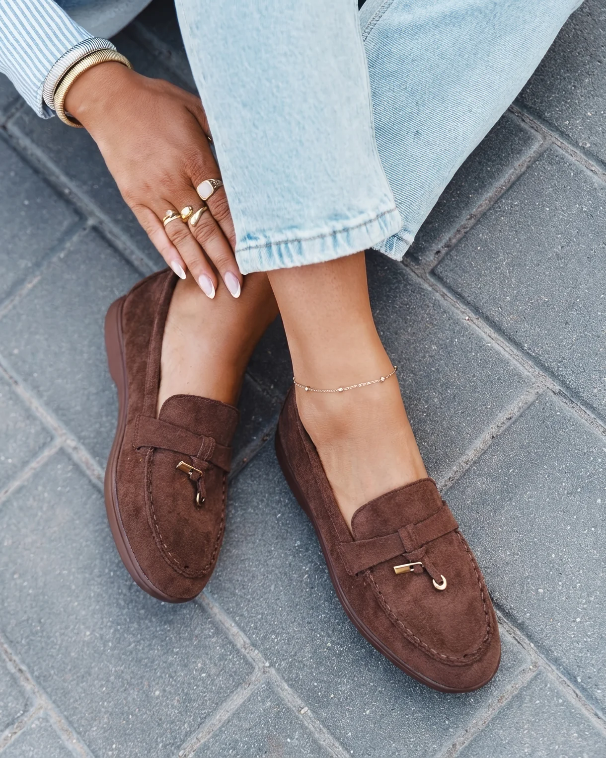 Bianca Lombardi | Mocasines Walker Marrones