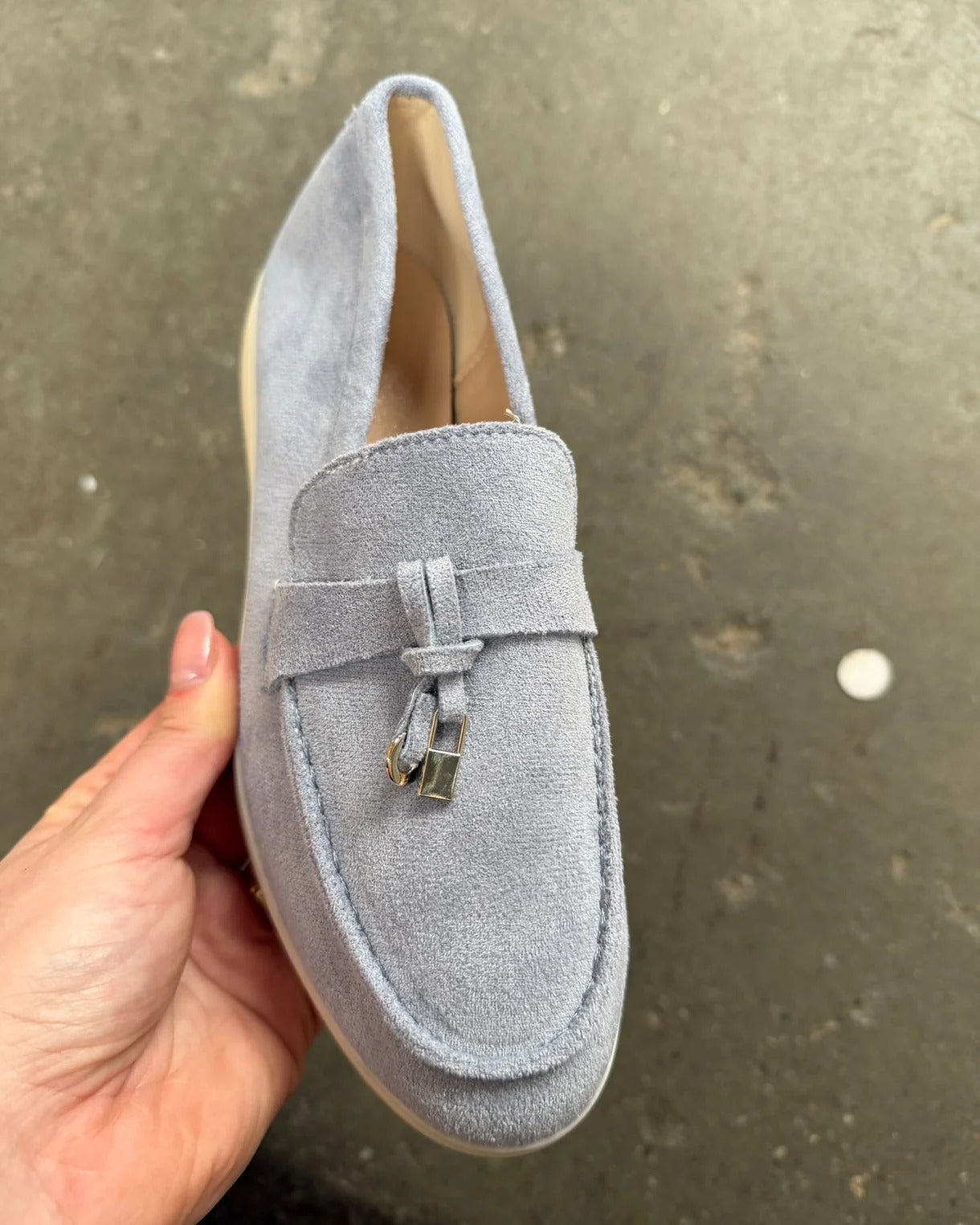 Bianca Lombardi | Mocasines Walker Azul