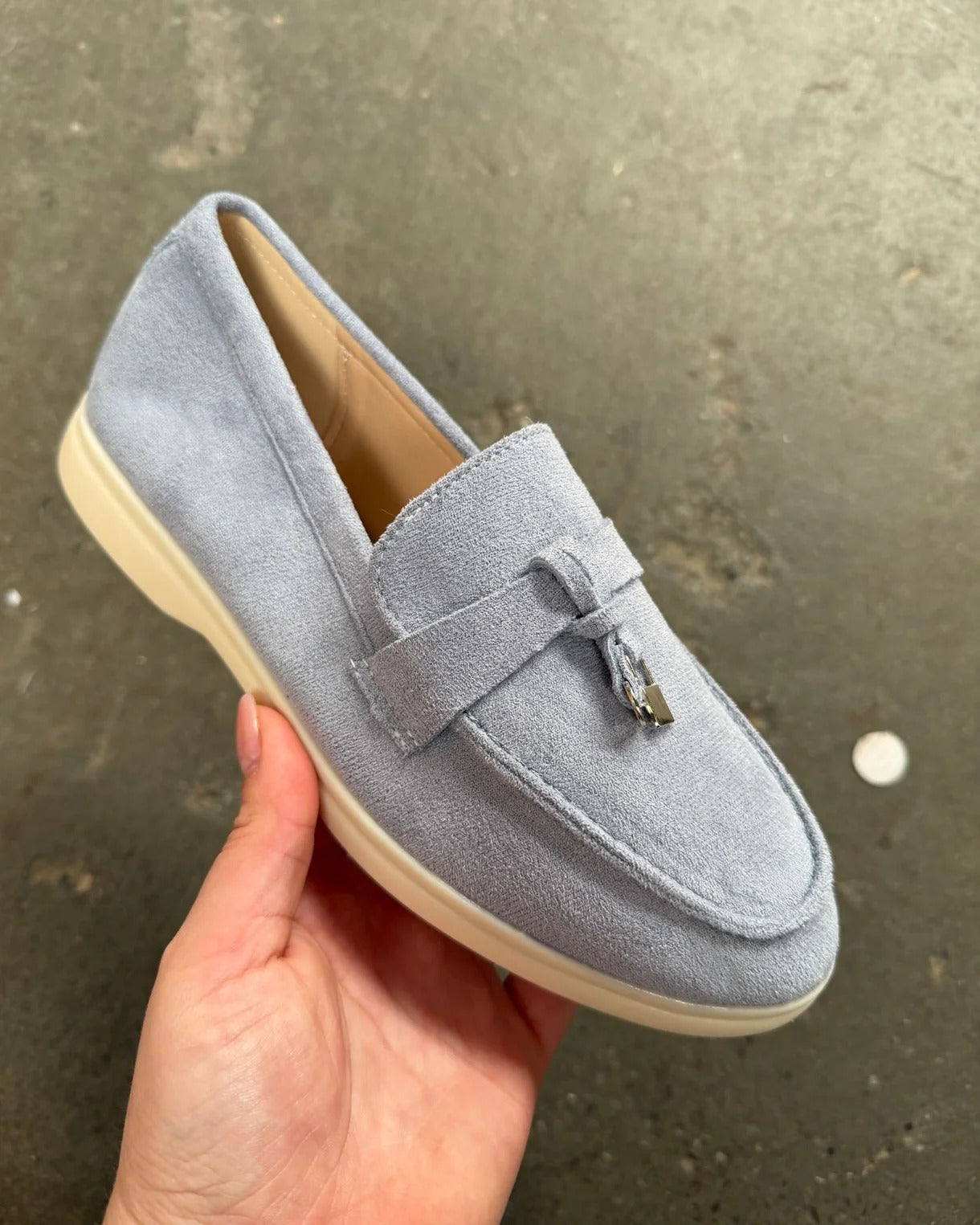 Bianca Lombardi | Mocasines Walker Azul